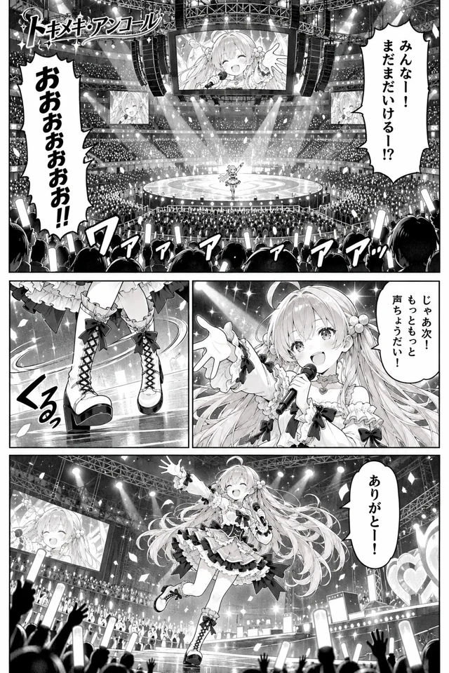 トキメキ・アンコールの冒頭ページ